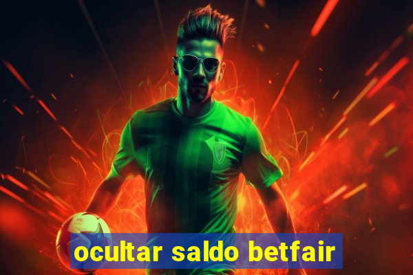 ocultar saldo betfair